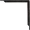 Ekena Millwork Stockport Steel Bracket, Antiqued Silver 2"W x 18"D x 18"H BKTM02X18X18STASV - alternate 10